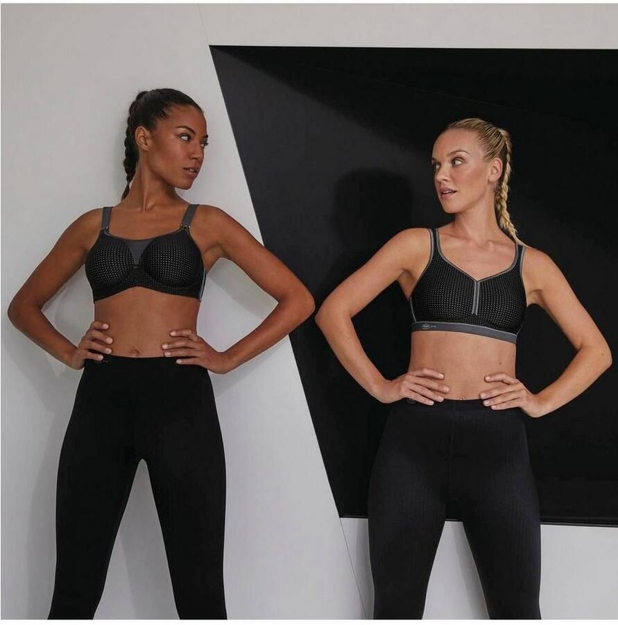 Anita Active Sport-bh Performance wireX naadloze cups extreem platte naden 3 4 beugel ademend (1-delig) - Foto 1