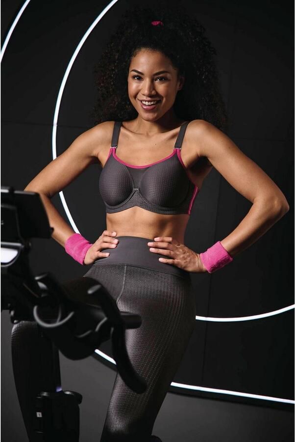 Anita Active Sport-bh Perfor ce wireX naadloze cups extreem platte naden 3 4 beugel ade d (1-delig) - Foto 3