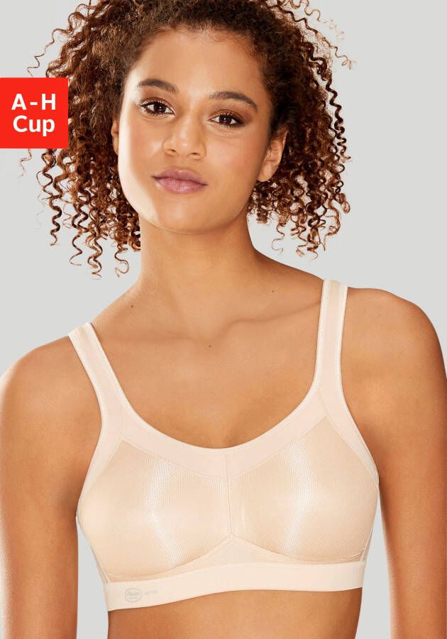 Anita Active Sport-bh Momentum Ademend licht glanzend comfortabele schouderbanden gepolsterd