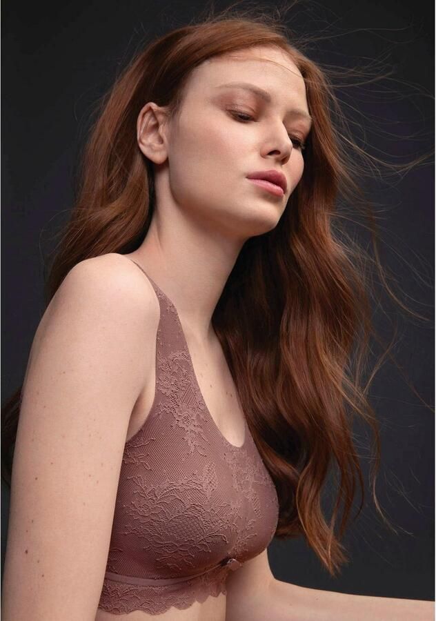 Anita Comfort Bralette Essential Lace met kant uitneembare schuimcups vrouwelijk ademend (1-delig) - Foto 5