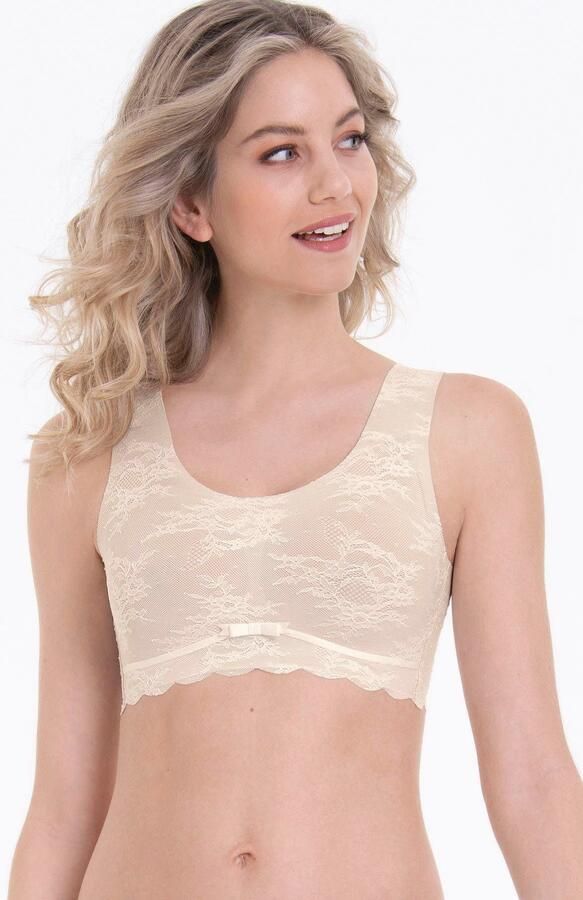 Anita Comfort Bralette Essential Lace met kant uitneembare schuimcups vrouwelijk ademend (1-delig) - Foto 8