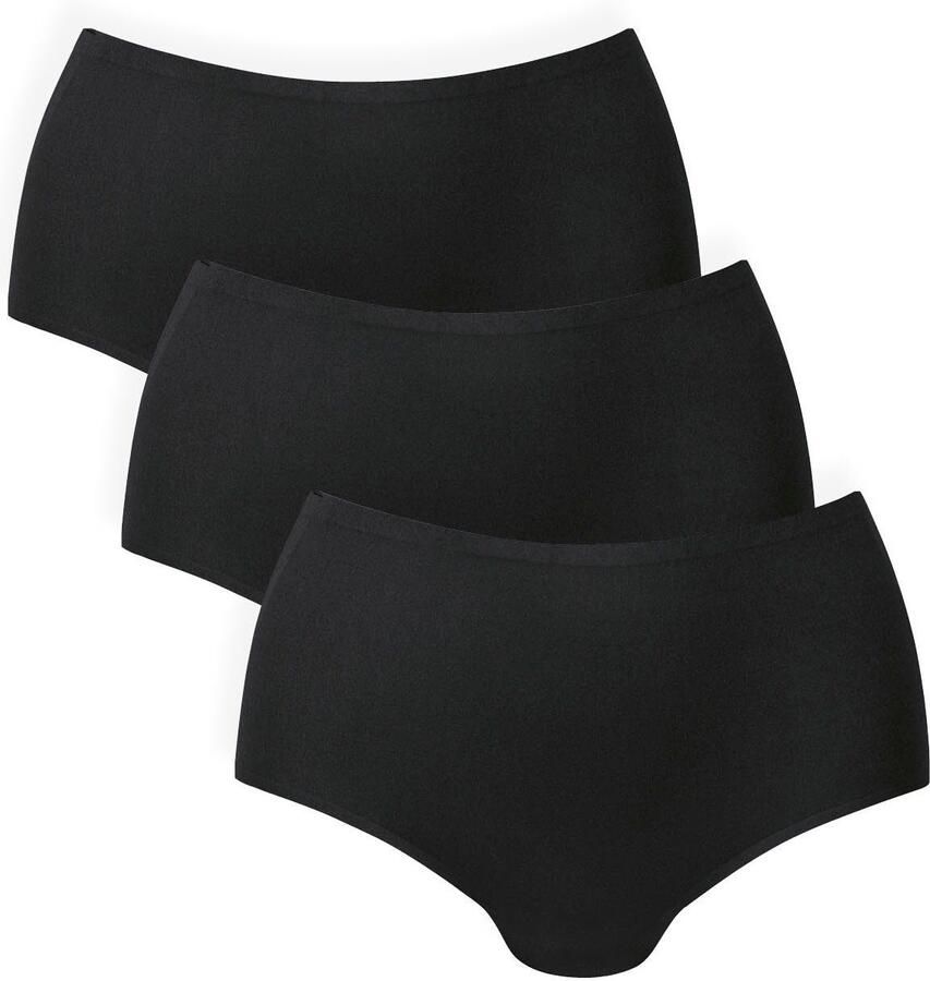 Anita Comfort High-waist-slip Essential onzichtbaar onder strakke kleding naadloos elastisch basic (3 stuks) - Foto 6