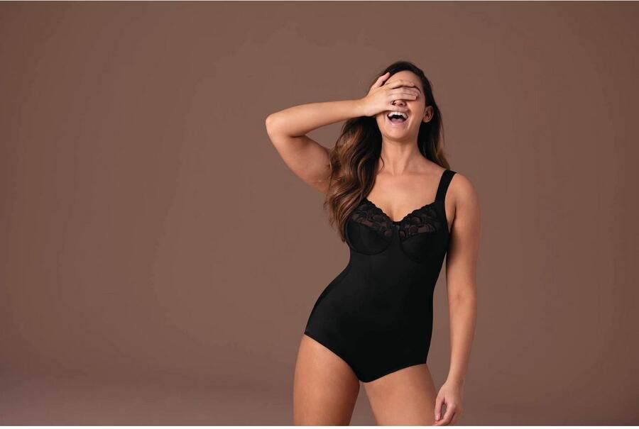 Anita Comfort Lijfje Lucia Bloemmotief vierdelige cup comfortbandjes figuurcorrigerend vrouwelijk - Foto 5