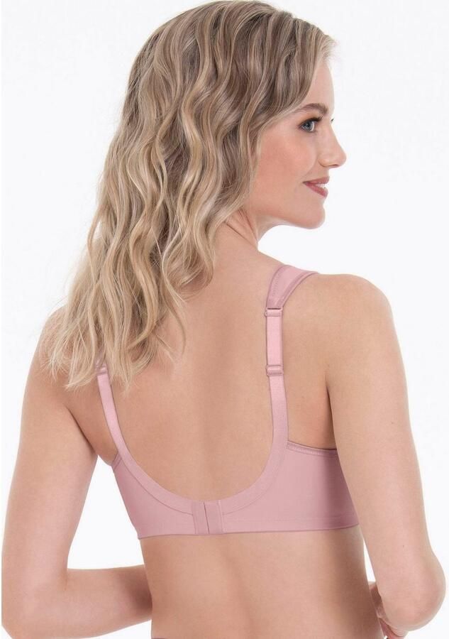 Anita Comfort Steun-bh Clara gevoerde bandjes inzetstuk van mesh aan de voorkant zonder beugel vrouwelijk comfortabel - Foto 2