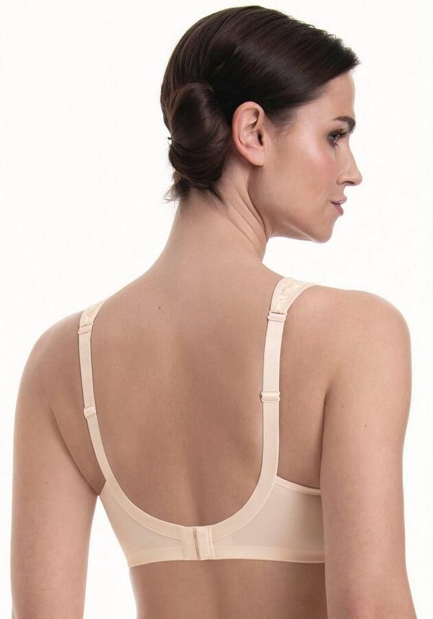 Anita Comfort Steun-bh Clara gevoerde bandjes inzetstuk van mesh aan de voorkant zonder beugel vrouwelijk comfortabel - Foto 5
