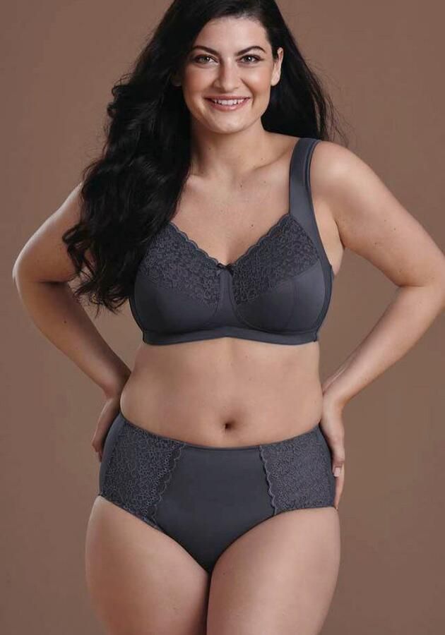 Anita Comfort Steun-bh Havanna Comfort bandjes met kant sierstrik brede bandjes zonder beugel (1-delig) - Foto 5