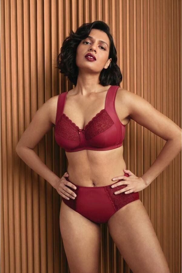 Anita Comfort Steun-bh Havanna Comfort bandjes met kant sierstrik brede bandjes zonder beugel (1-delig) - Foto 6