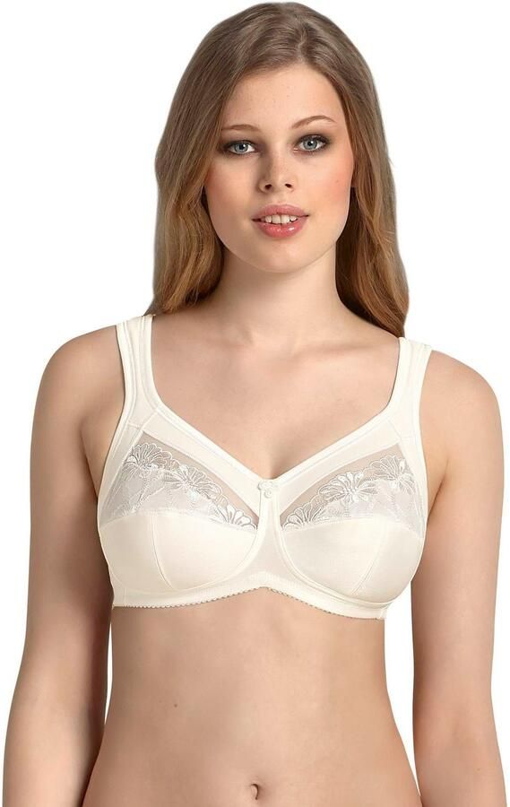 Anita Comfort Steun-bh SAFINA Cup C-F met kant driedelige cup ontlastende bandjes zonder beugel (1-delig) - Foto 8