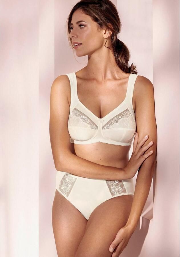 Anita Comfort Steun-bh SAFINA Cup C-F met kant driedelige cup ontlastende bandjes zonder beugel (1-delig) - Foto 7