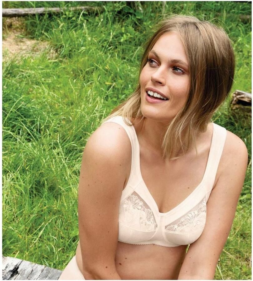 Anita Comfort Steun-bh SAFINA Cup C-F met kant driedelige cup ontlastende bandjes zonder beugel (1-delig)