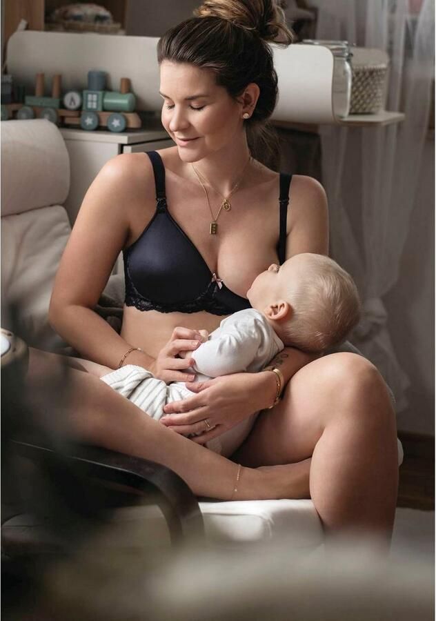 Anita Maternity Voedings-bh Miss Lovely Schuimcup kant op de rug verstelbare bandjes zonder beugel (1-delig) - Foto 6