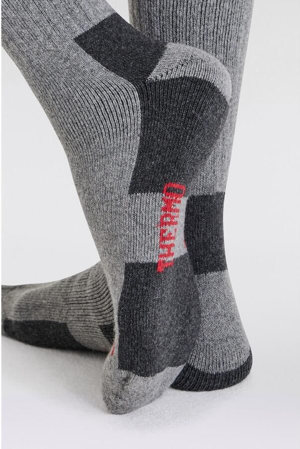 Apollo Basic sokken THERMAL TRACKING SOCKS Unisex met verwar de merinowol (2 paar Set van 3) - Foto 6