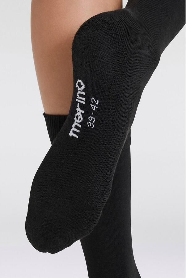 Apollo Basic sokken Unisex met borduursel en zachte merinowol (Set van 3) - Foto 7