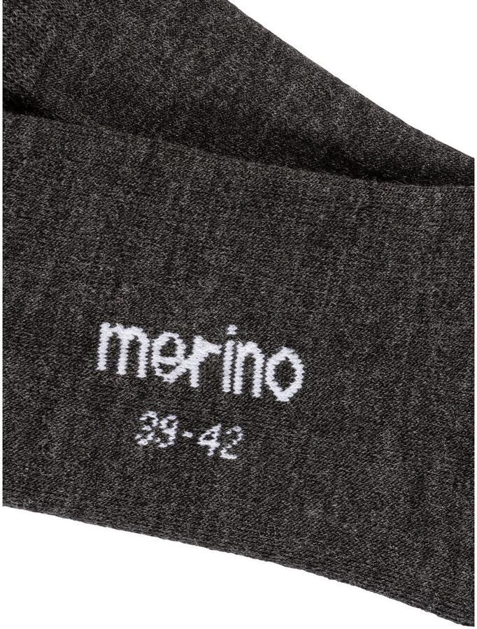 Apollo Basic sokken Unisex met borduursel en zachte merinowol (Set van 3) - Foto 2