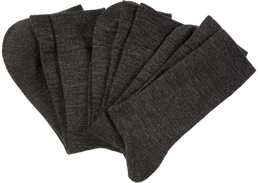 Apollo Basic sokken Unisex met borduursel en zachte merinowol (Set van 3) - Foto 12