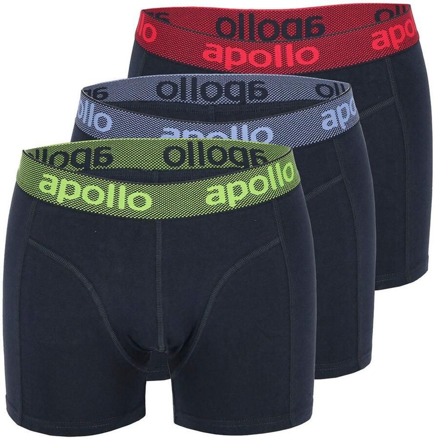 Apollo Boxershort MEN BOXERSHORTS met hoog katoengehalte elastisch en goed aansluitend op het lichaam (3 stuks) - Foto 9
