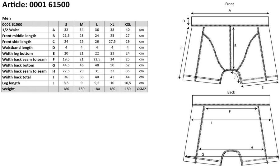 Apollo Boxershort MEN BOXERSHORTS met hoog katoengehalte elastisch en goed aansluitend op het lichaam (3 stuks) - Foto 8