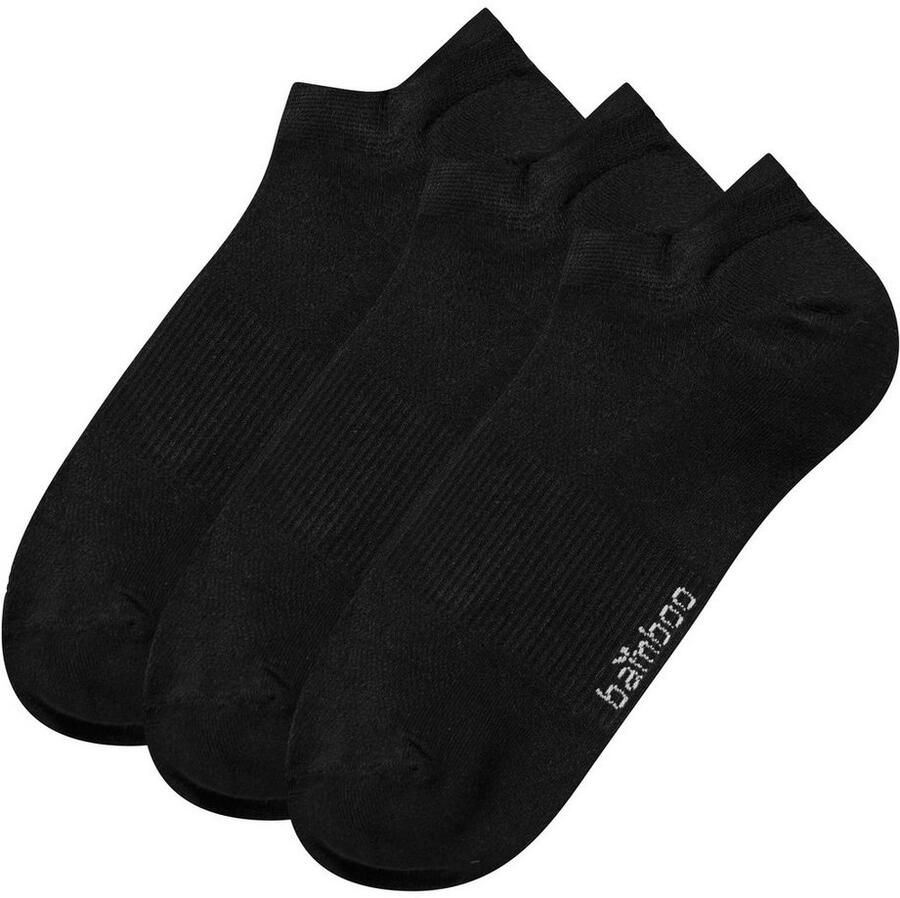 Apollo Enkelsokken Sneakersokken met hiellus bamboe comfort en perfecte pasvorm (6 paar Set van 6)