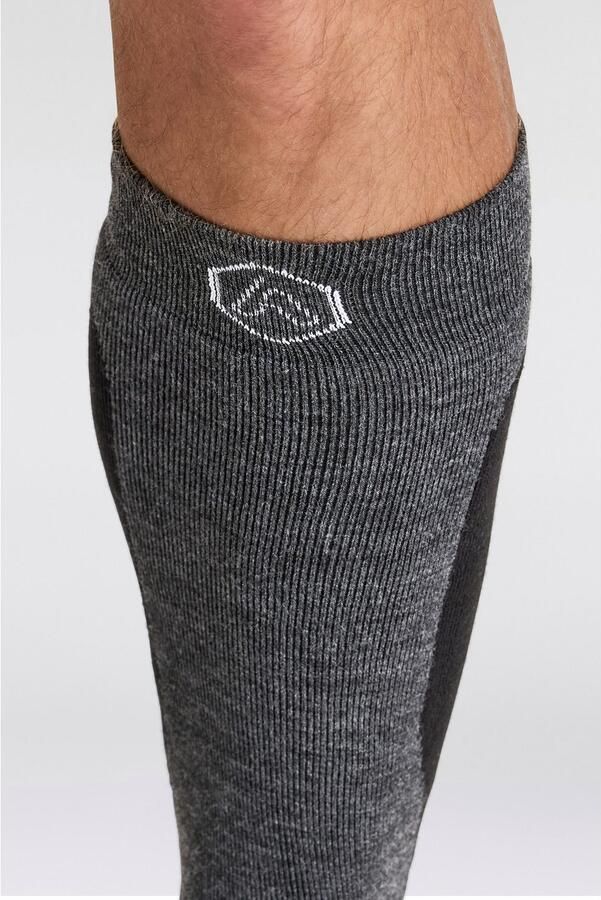 Apollo Kniekousen ADULTS SKI SOCKS DESIGN Unisex hoog met logoborduring in twee verschillende ontwerpen (2 paar Set van 2) - Foto 12