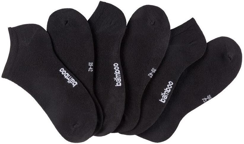 Apollo Korte sokken Sneakersokken van bamboe aangenaam comfort en perfecte pasvorm! (6 paar Set van 3) - Foto 8