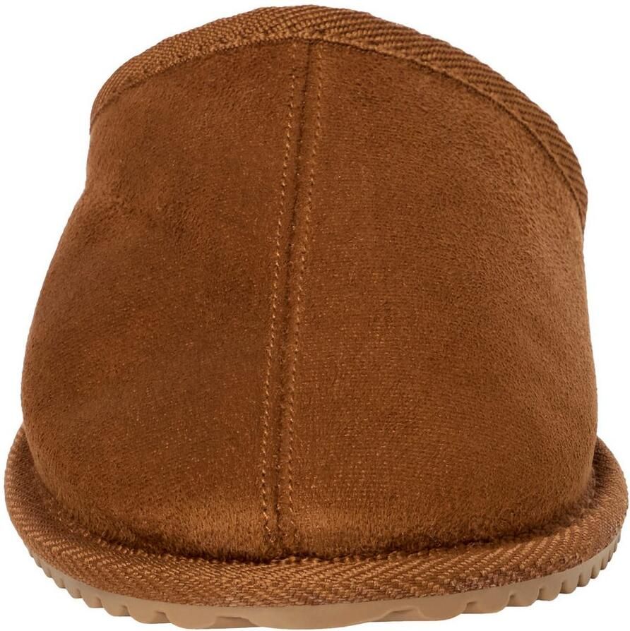 Apollo Pantoffels van suède-imitatie met rubberen zool (2-delig)