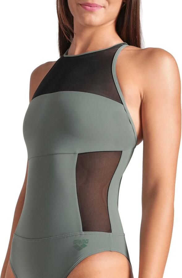 Arena Badpak WO 'S MESH PANEEL BADKOSTUUM SWIM PRO ACHTER - Foto 5