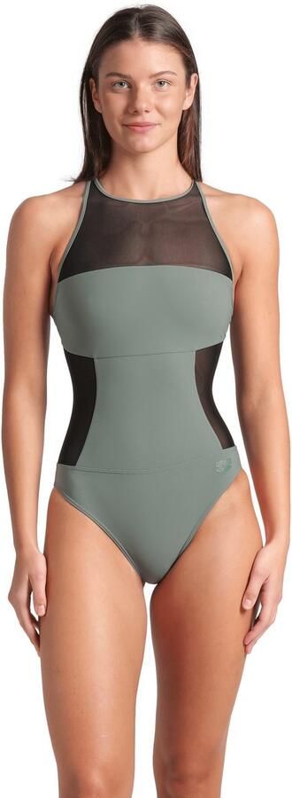 Arena Badpak WO 'S MESH PANEEL BADKOSTUUM SWIM PRO ACHTER - Foto 4