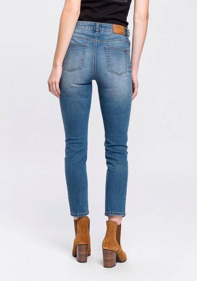 Arizona 7 8 jeans Shaping strak skinny jeans used-wassing high-waist 7 8-lengte - Foto 8