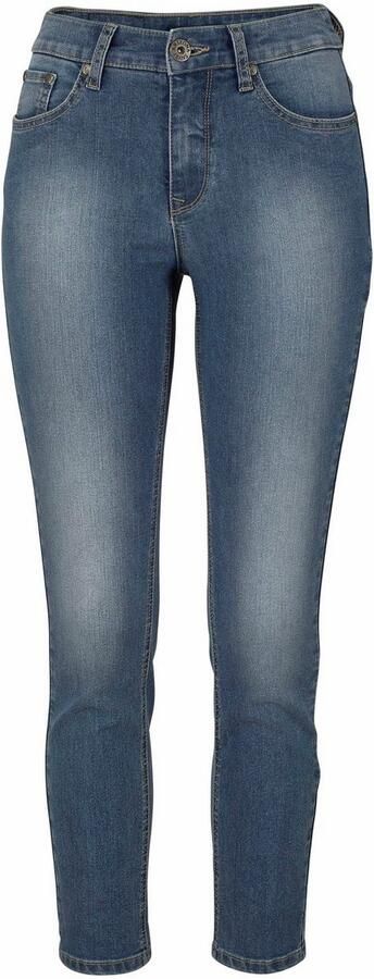 Arizona 7 8 jeans Shaping strak skinny jeans used-wassing high-waist 7 8-lengte - Foto 6