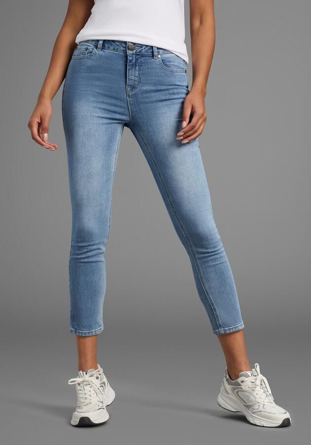 Arizona 7 8 jeans Shaping strak skinny jeans used-wassing high-waist 7 8-lengte - Foto 3