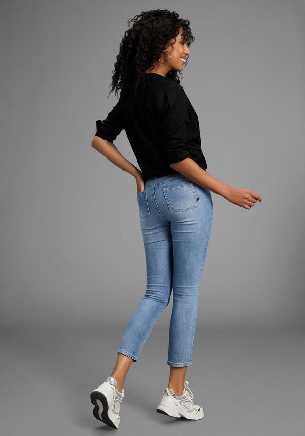 Arizona 7 8 jeans Shaping strak skinny jeans used-wassing high-waist 7 8-lengte - Foto 6