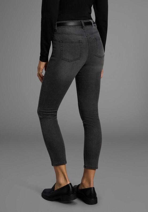 Arizona 7 8 jeans Shaping strak skinny jeans used-wassing high-waist 7 8-lengte - Foto 3