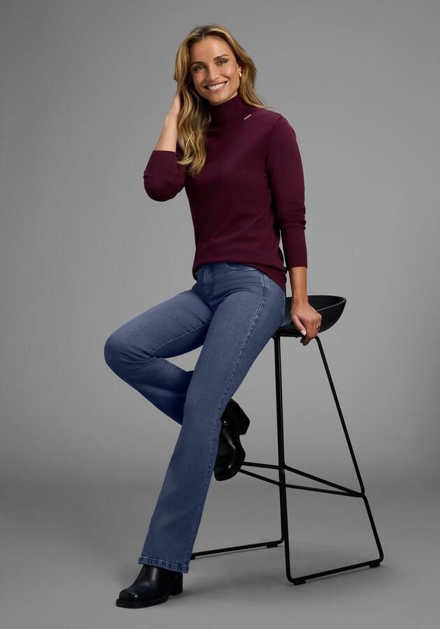 Arizona Bootcut jeans Comfort Fit uitlopende pasvorm met steekzakken hoge taille - Foto 5