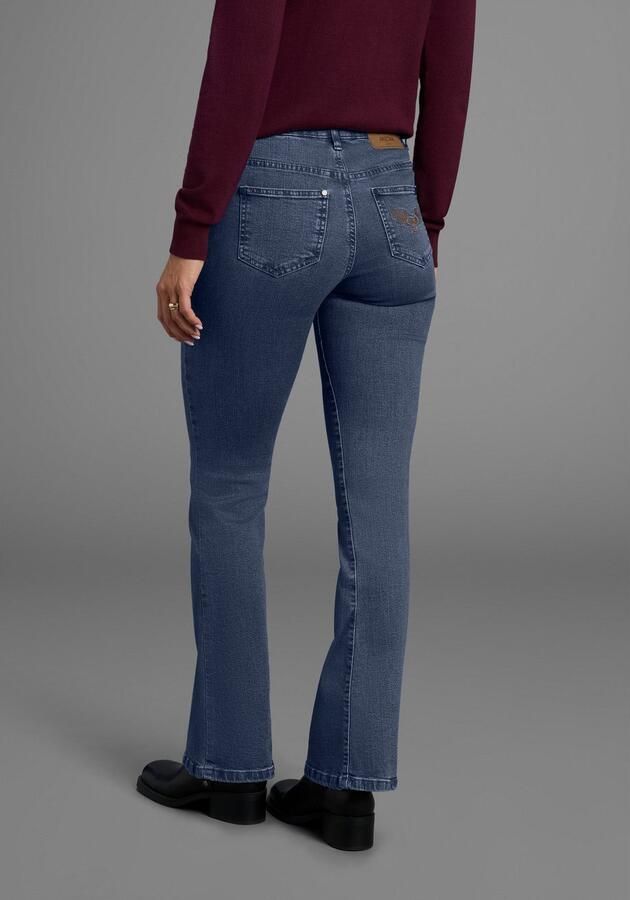 Arizona Bootcut jeans Comfort Fit uitlopende pasvorm met steekzakken hoge taille - Foto 4