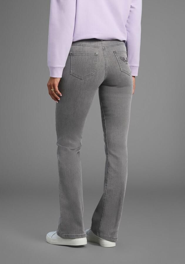 Arizona Bootcut jeans Comfort Fit uitlopende pasvorm met steekzakken hoge taille - Foto 4