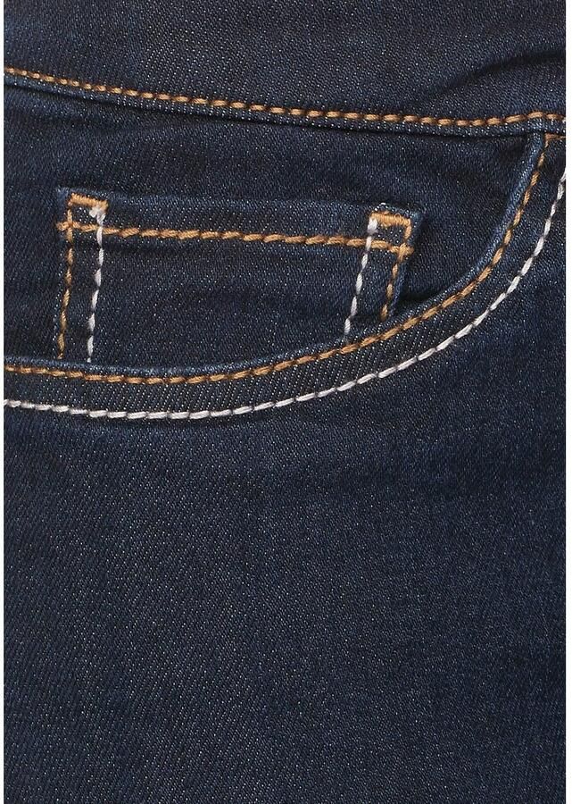 Arizona Bootcut jeans Met contrasterende stiksels normale taille bootcut 5-pocket-stijl donkere wassing