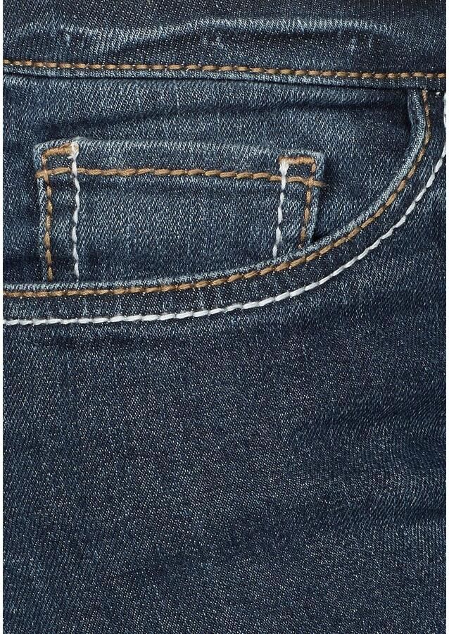 Arizona Bootcut jeans Met contrasterende stiksels normale taille bootcut 5-pocket-stijl donkere wassing