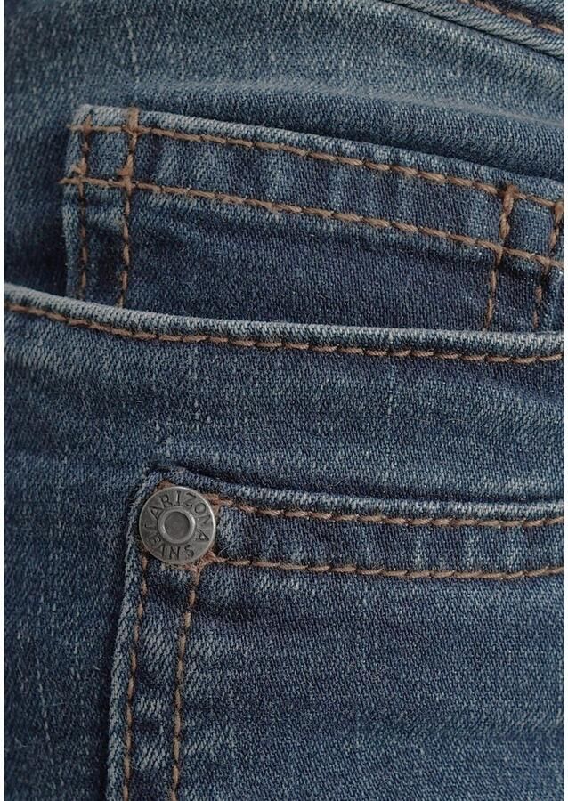 Arizona Bootcut jeans Met geren uitlopende pasvorm lage taille elastisch materiaal