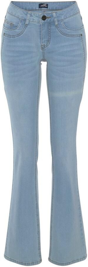 Arizona Bootcut jeans Met geren uitlopende pasvorm lage taille elastisch materiaal - Foto 7