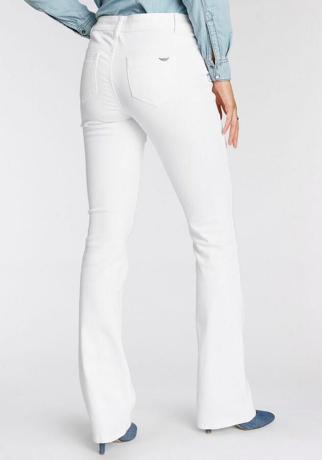 Arizona Bootcut jeans Met geren uitlopende pasvorm lage taille elastisch materiaal - Foto 2