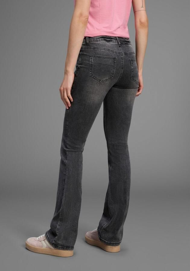 Arizona Bootcut jeans Met geren uitlopende pasvorm lage taille elastisch materiaal - Foto 3