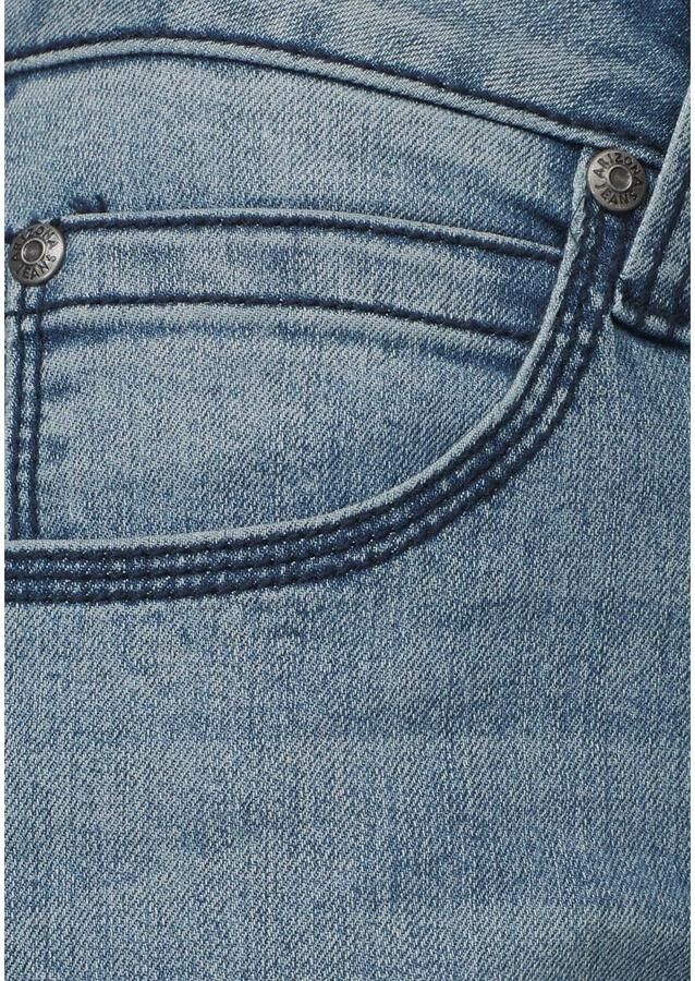 Arizona Bootcut jeans Shaping bootcut contraststiksels used-look-wassing lage taille - Foto 3