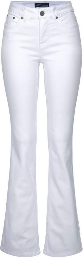 Arizona Bootcut jeans Shaping elastische pasvorm bootcut-pasvorm used-wassing hoge taille - Foto 4