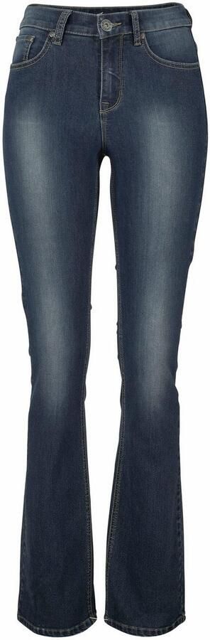 Arizona Bootcut jeans Shaping elastische pasvorm bootcut-pasvorm used-wassing hoge taille - Foto 5