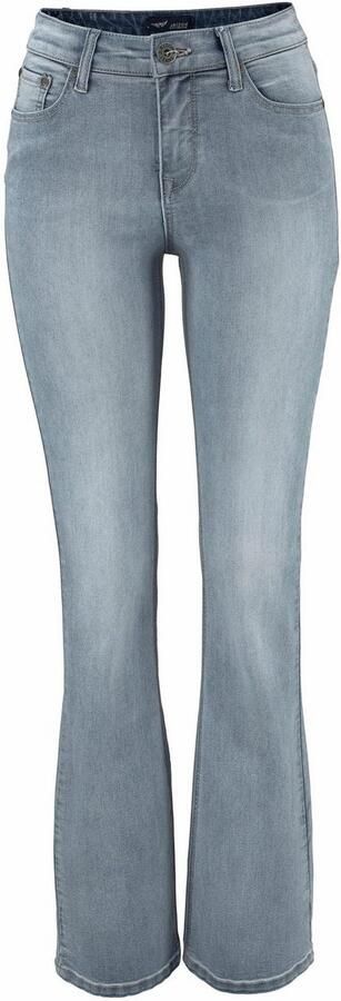 Arizona Bootcut jeans Shaping elastische pasvorm bootcut-pasvorm used-wassing hoge taille - Foto 6