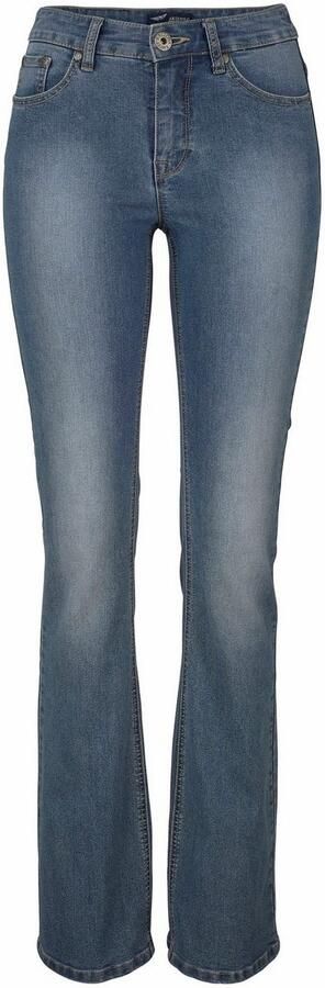 Arizona Bootcut jeans Shaping elastische pasvorm bootcut-pasvorm used-wassing hoge taille - Foto 7