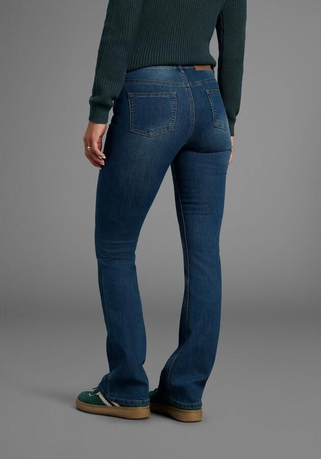 Arizona Bootcut jeans Shaping elastische pasvorm bootcut-pasvorm used-wassing hoge taille - Foto 3