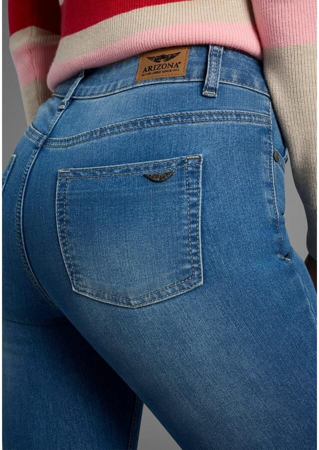 Arizona Bootcut jeans Shaping elastische pasvorm bootcut-pasvorm used-wassing hoge taille - Foto 2