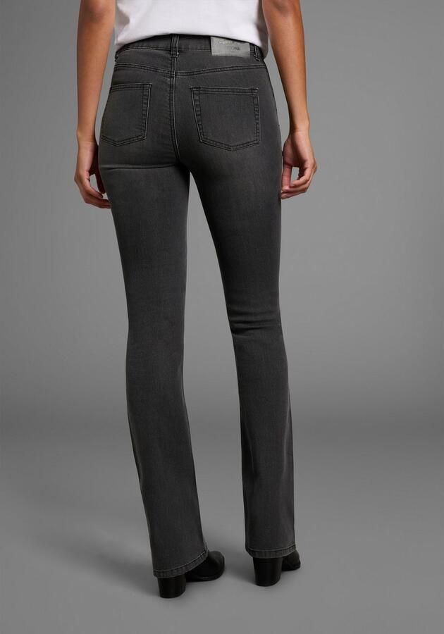 Arizona Bootcut jeans Shaping elastische pasvorm bootcut-pasvorm used-wassing hoge taille - Foto 3