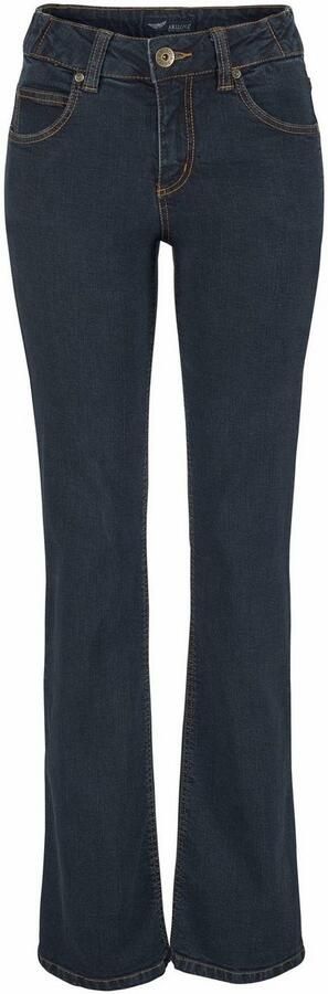 Arizona Bootcut jeans Tailleband met zij-elastiek inzet hoge taille bootcut met stretch klassieke 5-pocket-stijl - Foto 6